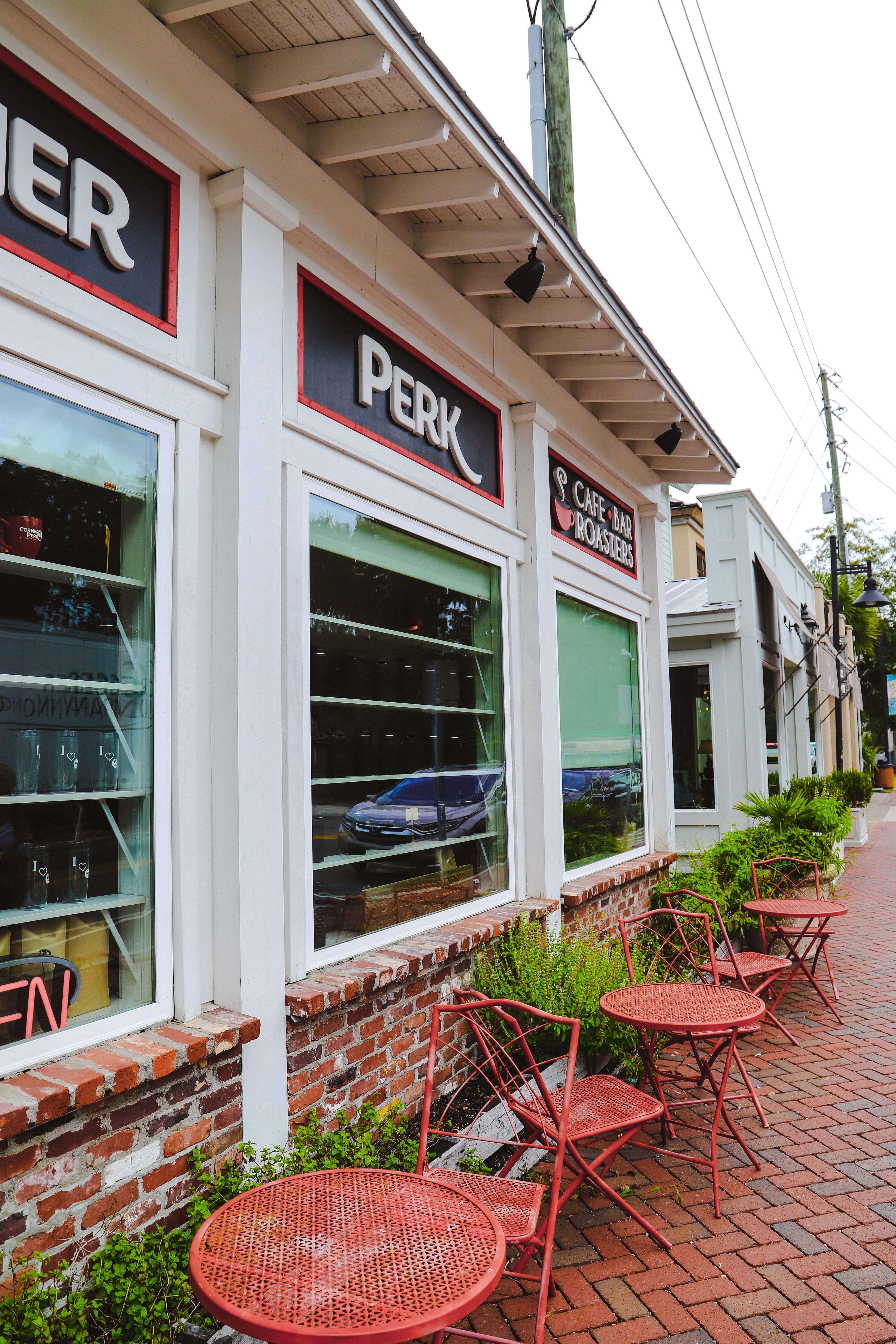 front view of Corner Perk Brunch Cafe & Coffee Roasters